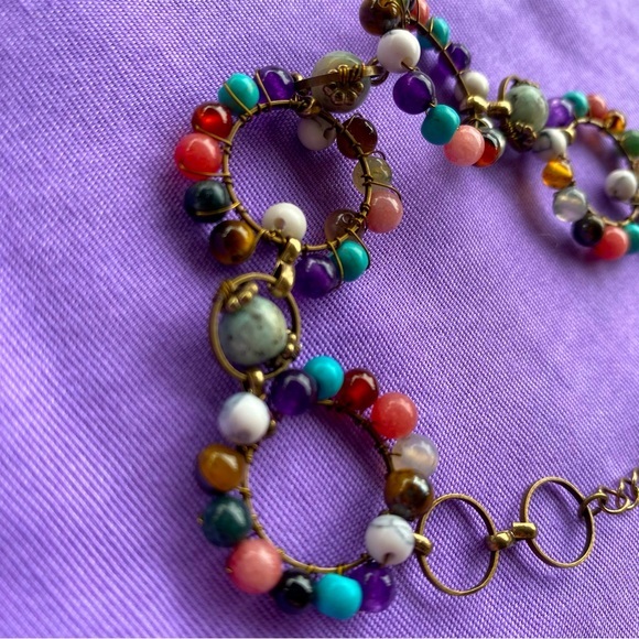 Plunder Jewelry Plunder February 220 Posse Hand Beadedantique Gold